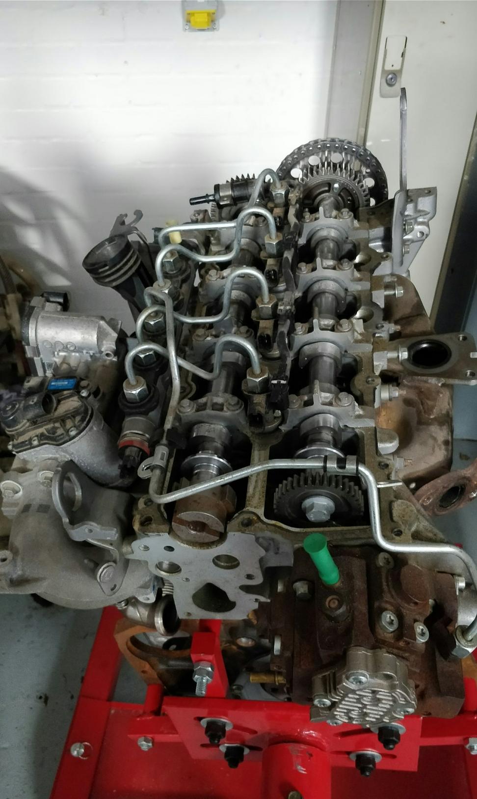 Porsche engine work